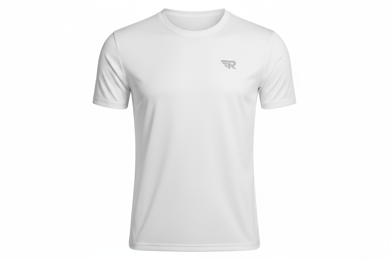 camiseta manga corta de poliester 