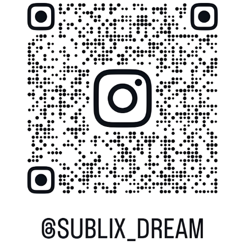 Codigo QR: Instagram @SUBLIX_DREAM